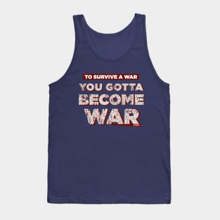 Rambo War Quotes Tank Top